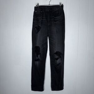 American Eagle Women’s 90s Boyfriend Jeans Comfort Stretch Waistband Black 0